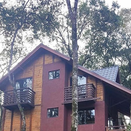 Chale Em Frente Ao Zoologico Villa Curitiba Bagian luar foto