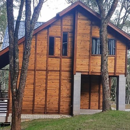 Chale Em Frente Ao Zoologico Villa Curitiba Bagian luar foto